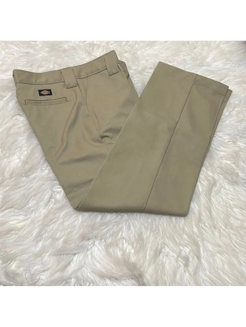 Dickies Boys’ Khaki Chinos Size 8
